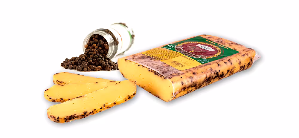 Lovecký sýr s pepřem 45% t.v.s.